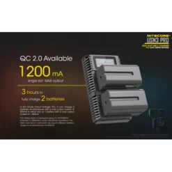 Nitecore USN3 Pro Sony Camera Charger -Nitecore nitecore usn3 pro 2