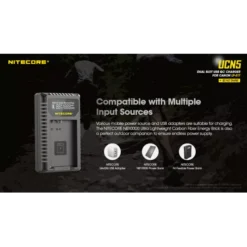 Nitecore UCN5 Canon Camera Charger -Nitecore ucn5 04