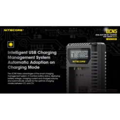 Nitecore UCN5 Canon Camera Charger -Nitecore ucn5 07