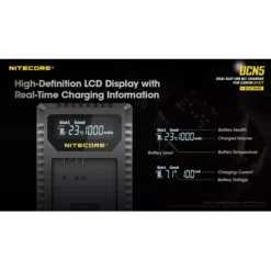 Nitecore UCN5 Canon Camera Charger -Nitecore ucn5 08